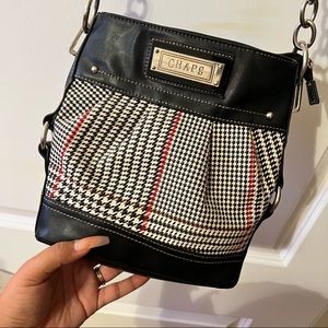 2-Tone Chaps Crossbody Bag